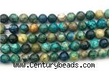 CAZ18 15.5 inches 10mm round azurite gemstone beads