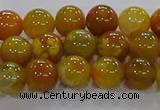 CAA1042 15.5 inches 8mm round dragon veins agate beads wholesale