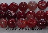 CAA1052 15.5 inches 8mm round dragon veins agate beads wholesale