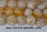 CAA1072 15.5 inches 8mm round sakura agate gemstone beads