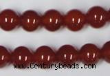 CAA112 15.5 inches 10mm round red agate gemstone beads wholesale