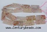 CAA1167 15.5 inches 22*40mm rectangle sakura agate gemstone beads