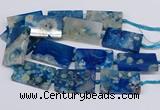 CAA1202 15.5 inches 30*50mm rectangle sakura agate beads