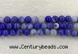 CAA1945 15.5 inches 14mm round banded agate gemstone beads