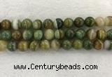 CAA1976 15.5 inches 16mm round banded agate gemstone beads