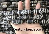 CAA2717 15.5 inches 14*38mm - 16*43mm rice tibetan agate dzi beads