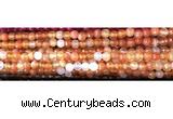 CAA3293 15 inches 6mm faceted round agate beads wholesale