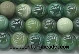 CAA3516 15.5 inches 6mm round AB-color grass agate beads wholesale