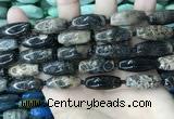 CAA3722 15.5 inches 9*22mm - 11*25mm rice chrysanthemum agate beads