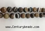 CAA3804 15.5 inches 16mm round line agate beads wholesale