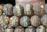 CAA3842 15 inches 6mm round tibetan agate beads wholesale