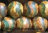 CAA3881 15 inches 8mm round tibetan agate beads wholesale