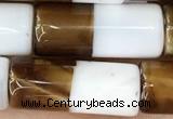 CAA3934 15.5 inches 8*20mm tube Madagascar agate beads wholesale