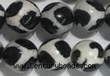CAA3986 15 inches 8mm round tibetan agate beads wholesale
