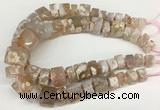 CAA4050 15.5 inches 10*15mm - 18*25mm nuggets sakura agate beads