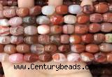 CAA4568 15.5 inches 8*12mm - 9*14mm rice south red agate beads