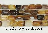 CAA4813 15.5 inches 15*20mm rectangle banded agate beads wholesale