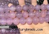 CAA5087 15.5 inches 18mm round purple agate beads wholesale