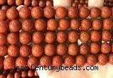 CAA5101 15.5 inches 10mm round red agate gemstone beads