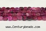 CAA5375 15.5 inches 10*12mm - 11*16mm faceted nuggets agate beads