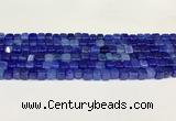 CAA5384 15.5 inches 6*7mm - 8*8mm nuggets agate gemstone beads