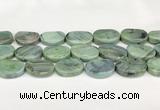 CAA5399 15.5 inches 18*25mm nuggets agate gemstone beads