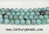 CAA5421 15.5 inches 14mm round agate gemstone beads