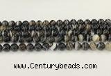 CAA5429 15.5 inches 10mm round agate gemstone beads