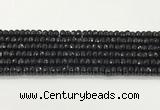 CAA5437 15.5 inches 6*8mm faceted rondelle agate gemstone beads