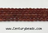 CAA5459 15.5 inches 8*12mm faceted rice agate beads