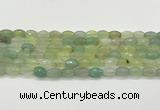 CAA5467 15.5 inches 8*12mm faceted rice agate beads