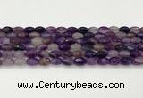 CAA5476 15.5 inches 8*12mm faceted rice agate beads