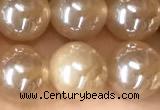 CAA5821 15 inches 8mm round AB-color agate beads