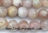 CAA5900 15 inches 6mm round sakura agate gemstone beads