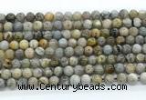 CAA6121 15.5 inches 6mm round bamboo leaf agate gemstone beads