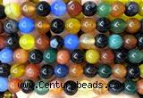 CAA6408 15 inches 10mm round rainbow agate beads wholesale