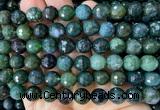 CAA6462 15 inches 10mm faceted round moss agate beads wholesale
