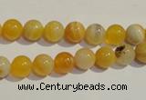 CAA88 15.5 inches 8mm round botswana agate gemstone beads