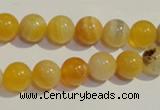 CAA90 15.5 inches 12mm round botswana agate gemstone beads