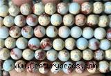 CAB1014 15 inches 10mm round blue agalmatolite beads wholesale