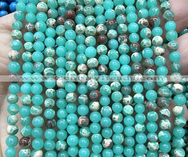 CAB1030 15 inches 4mm round agalmatolite beads wholesale