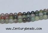 CAB430 15.5 inches 4mm round indian agate gemstone beads wholesale