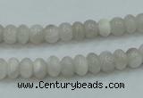 CAB900 15.5 inches 4*6mm rondelle natural crazy agate beads wholesale