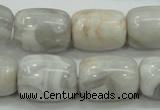 CAB904 15.5 inches 15*20mm drum natural crazy agate beads wholesale