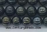 CAE121 15.5 inches 6mm round AB-color astrophyllite beads wholesale