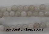 CAG1895 15.5 inches 6mm round grey agate beads wholesale