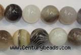 CAG2414 15.5 inches 12mm round Chinese botswana agate beads