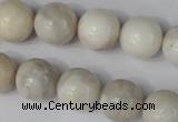 CAG3606 15.5 inches 14mm round natural crazy lace agate beads