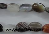 CAG3721 15.5 inches 10*14mm oval botswana agate beads wholesale