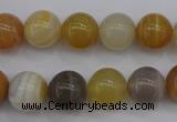 CAG4324 15.5 inches 12mm round botswana agate gemstone beads